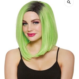 Dreamgirl Dip Dye Blunt Lob Wig